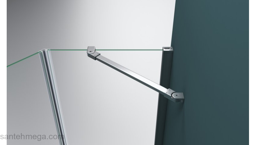 Душевой угол BELBAGNO KRAFT-P-1-80-C-Cr-L. Фото