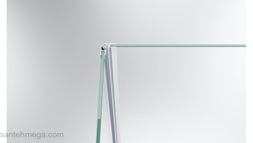 Душевой угол BELBAGNO KRAFT-AH-12-80/100-C-Cr-R. Фото