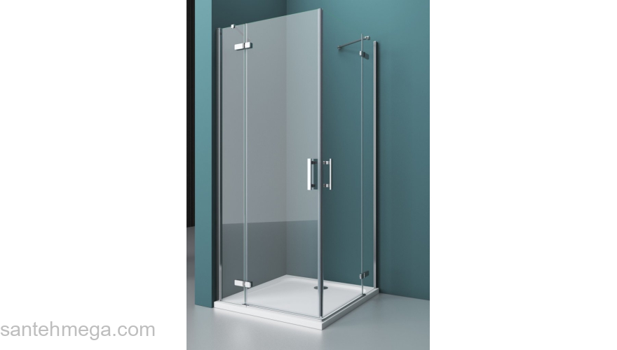 Душевой угол BELBAGNO KRAFT-AH-22-120/80-C-Cr-L. Фото