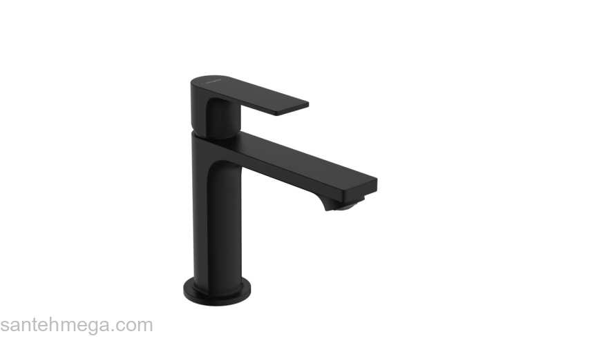 72557670 HANSGROHE  Rebris E смеситель для раковины 110, матовый черный 72557670 HANSGROHE  Rebris E смеситель для раковины 110, матовый черный. Фото