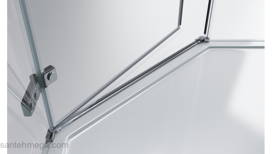 Душевой угол BELBAGNO KRAFT-P-1-80-C-Cr-L. Фото