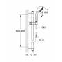 Душевой гарнитур GROHE Relexa 28933000. Фото