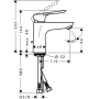 Смеситель для раковины Hansgrohe Logis E 71161000. Фото