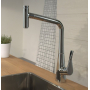 Смеситель для кухни Hansgrohe Metris хром 14820000. Фото