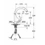 Смеситель для мойки GROHE K4 33786000. Фото