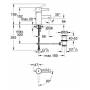 Смеситель для раковины GROHE Essence 2336800E. Фото