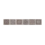 Azori 585591001 Бордюр Grazia 62х405 mocca nefertiti