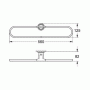 Полотенцедержатель GROHE Ondus 40381KS0 для ванной комнаты. Фото