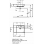 Раковина GEBERIT Renova NR.1 Plan 75х48 122175000. Фото
