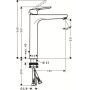 Смеситель для раковины Hansgrohe Logis E 71162000. Фото