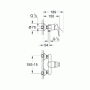 Смеситель для душа GROHE BauLoop 23340000. Фото