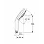 Ручной душ GROHE Rainshower Cosmopolitan 28755000. Фото