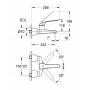 Смеситель для раковины GROHE Euroeco Special 32779000. Фото