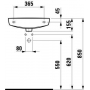 Раковина подвесная LAUFEN Pro 50х25 8.1695.7.000.106.1. Фото
