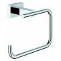 Полотенцедержатель GROHE Essentials Cube 40510001 для ванной комнаты. Фото