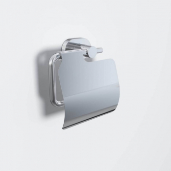 Держатель для туалетной бумаги с крышкой AM.PM Sense A74341400 для ванной комнаты. Фото