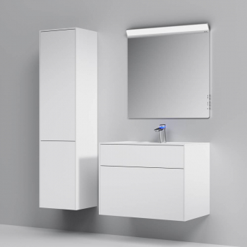 База под раковину подвесная 80 см, 3 ящика, белый матовый AM.PM Inspire 2.0 M50AFHX0803WM. Фото