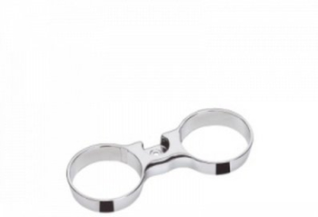 Держатель для стакана двойной матовый Hansgrohe 27821880 для ванной комнаты. Фото