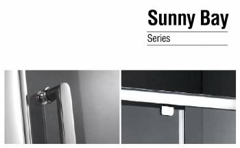 Душевая дверь GEMY Sunny Bay S28191A. Фото