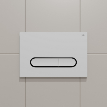 Клавиша смыва универсальная белая Unifix 001 IDDIS UNI01WBi77. Фото