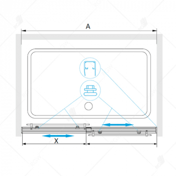 Душевой уголок RGW TORNADO HO-82 01071115-21. Фото