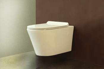 Чаша унитаза подвесного BELBANGO Flay BB351B. Фото