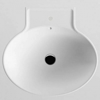 Раковина на столешницу BIEN Harmony 610х550 HRLG06101FD1W3000. Фото