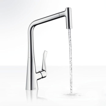 Смеситель для кухни Hansgrohe Metris хром 14820000. Фото