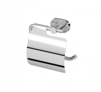 Держатель для туалетной бумаги с крышкой AM.PM Sense A74341400 для ванной комнаты. Фото