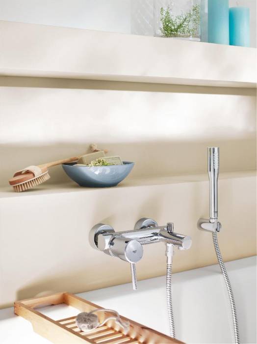 Смеситель для ванны GROHE Concetto 32211001. Фото