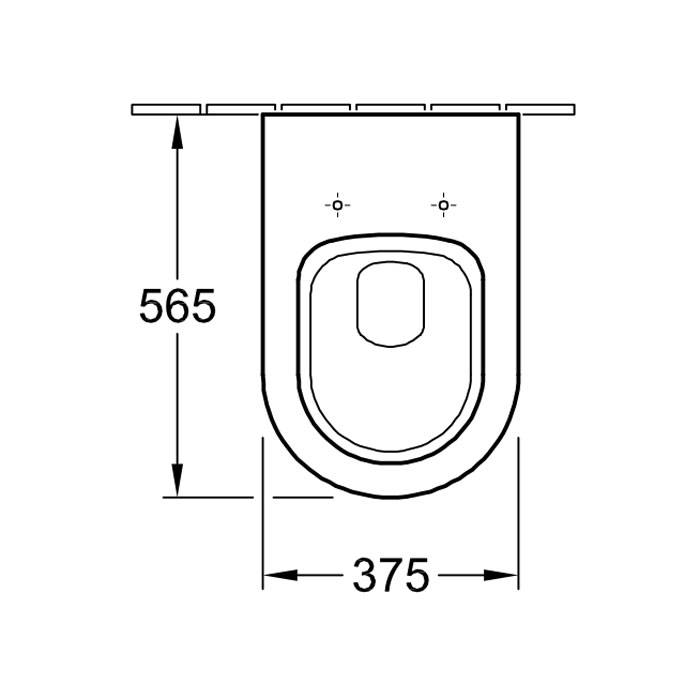 Унитаз подвесной Villeroy&Boch Subway 2.0 Plus 5600 10R1. Фото