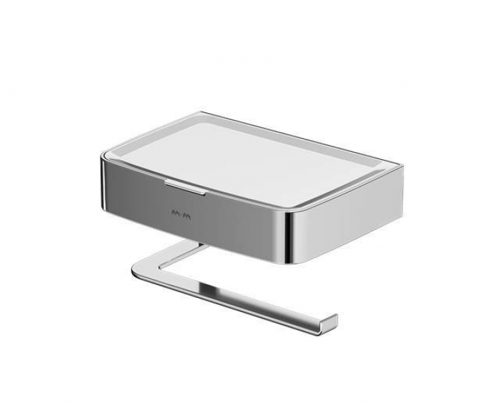Держатель для туалетной бумаги с коробкой AM.PM Inspire 2.0 A50A341500 для ванной комнаты. Фото