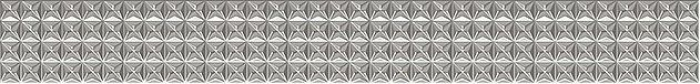 Azori 585711002 Бордюр Pandora 75х630 grey geometry