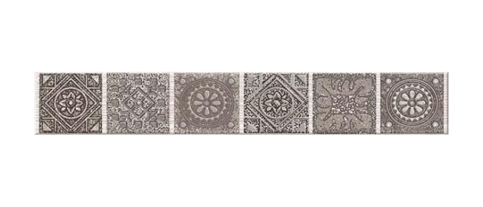 Azori 585591001 Бордюр Grazia 62х405 mocca nefertiti