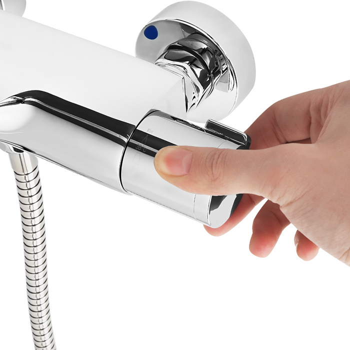 Смеситель для ванны с термостатом IDDIS Thermolife THESB00I74. Фото