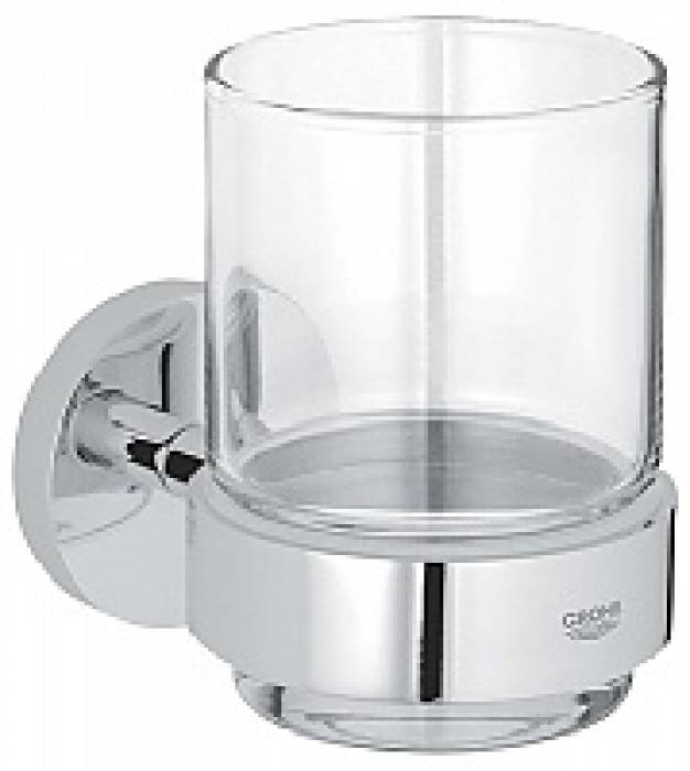 Держатель стакана GROHE Essentials 40369001 для ванной комнаты. Фото