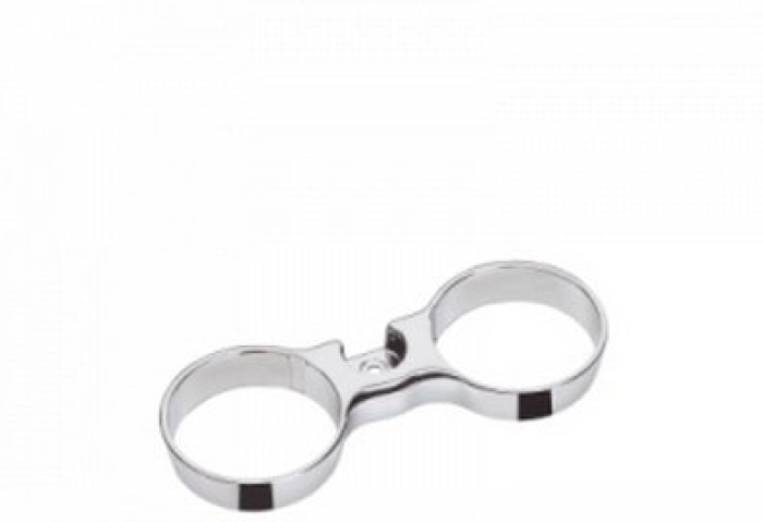 Держатель для стакана двойной матовый Hansgrohe 27821880 для ванной комнаты. Фото