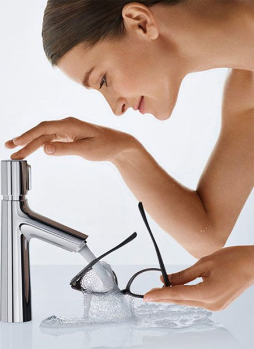 Смеситель для раковины Hansgrohe Talis Select S 80 72040000 хром. Фото