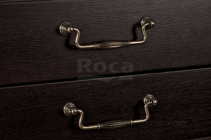 Тумба под раковину ROCA America Evolution W 85 дуб темный ZRU9302952. Фото