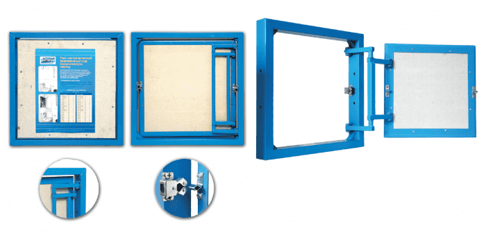 Люк ревизионный под плитку LYUKER A 30/40. Фото