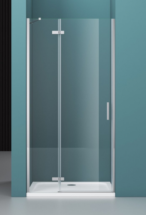 Душевая дверь BELBAGNO KRAFT-B-12-60/30-C-Cr-R. Фото