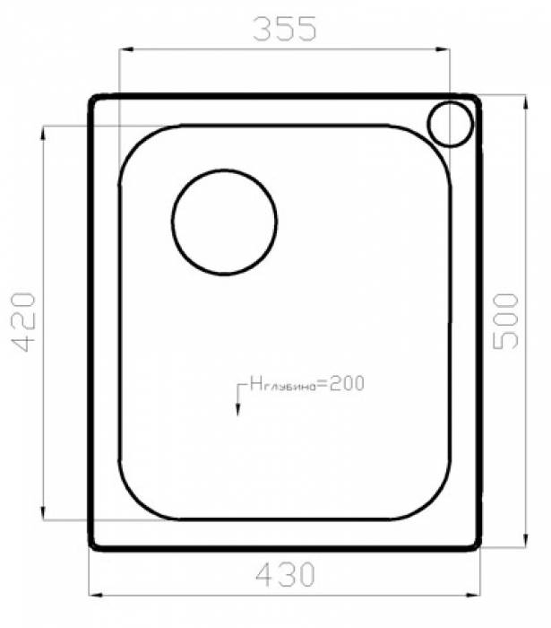 Мойка Polygran F-17. Фото