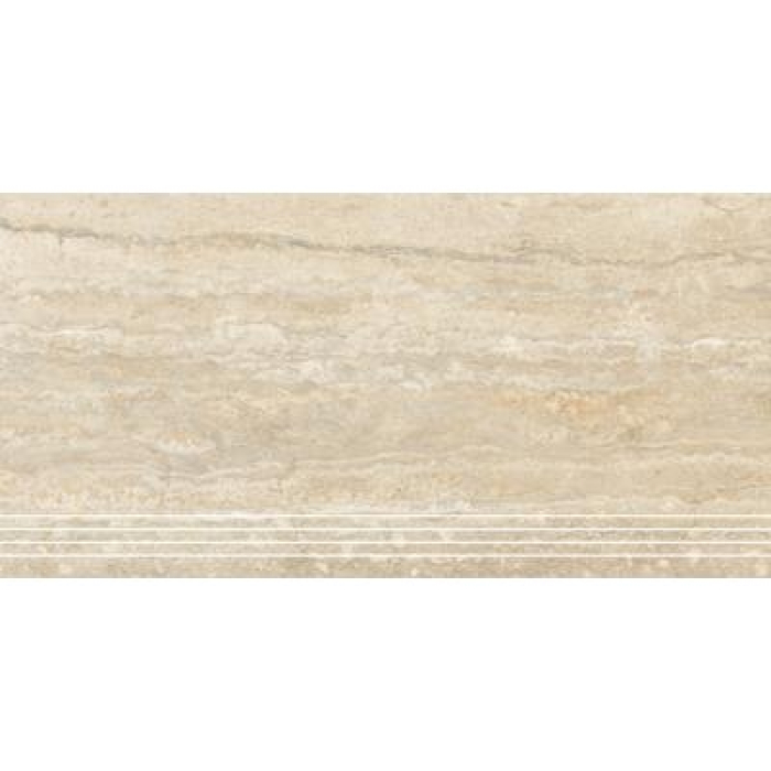 Керамин Ступень Тиволи 3 295х600 светло-бежевый