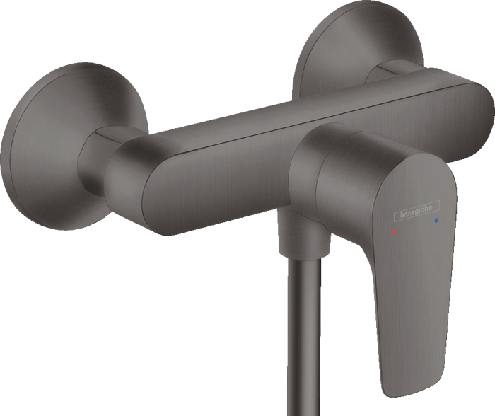 Смеситель Hansgrohe Talis E для душа 71760340, шлифованный черный хром. Фото