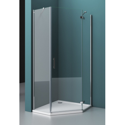 Душевой угол BELBAGNO KRAFT-P-1-90-C-Cr-L. Фото
