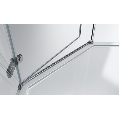Душевой угол BELBAGNO KRAFT-P-1-90-C-Cr-L. Фото