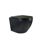 Унитаз подвесной Bronze De Luxe Scandi 3006-BM матовый черный Унитаз подвесной Bronze De Luxe Scandi 3006-BM матовый черный. Фото