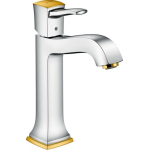 Смеситель для раковины Hansgrohe Metropol Classic хром/золото 31302090 Смеситель для раковины Hansgrohe Metropol Classic хром/золото 31302090. Фото