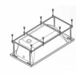 Каркас SANTEK Корсика 1.WH11.2.420. Фото
