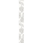 Azori 585071001 Бордюр Mallorca 75х630 grey floris Azori 585071001 Бордюр Mallorca 75х630 grey floris